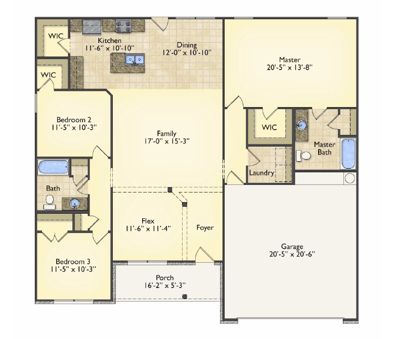 Litchfield Red Door Homes of Northwest, IN